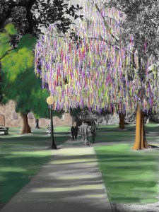 art-Tulane-campus-edrawing